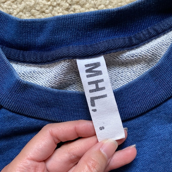 Margaret Howell MHL Crewneck Sweatshirt Pullover Size Small S - Picture 6 of 9